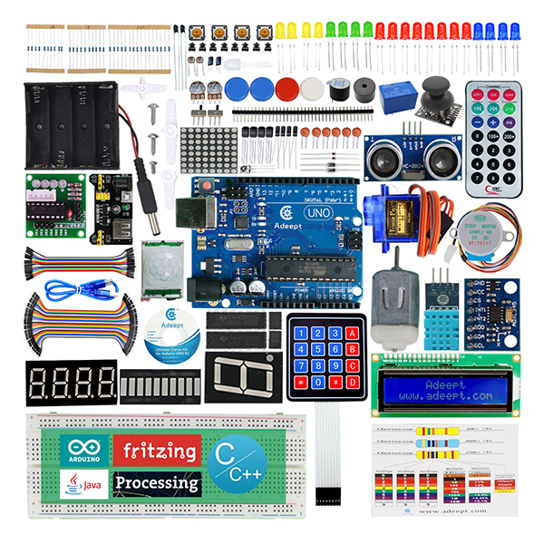 Adeept 어딥트 아두이노 UNO R3 울티메이트 스타터 키트 (ADA008)