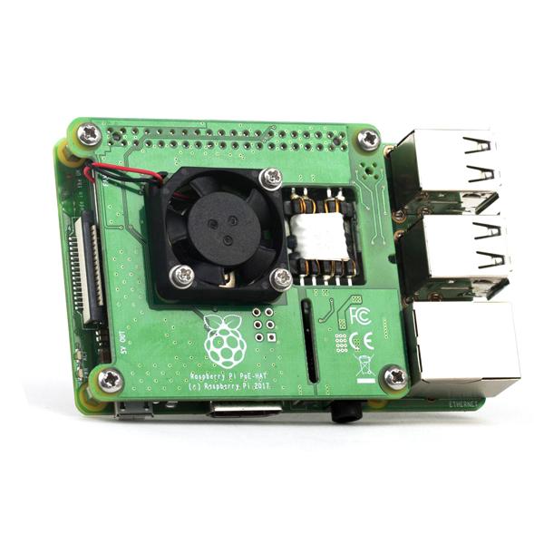 라즈베리파이 Raspberry Pi PoE HAT (라즈베리파이4, 3B+ 전용)