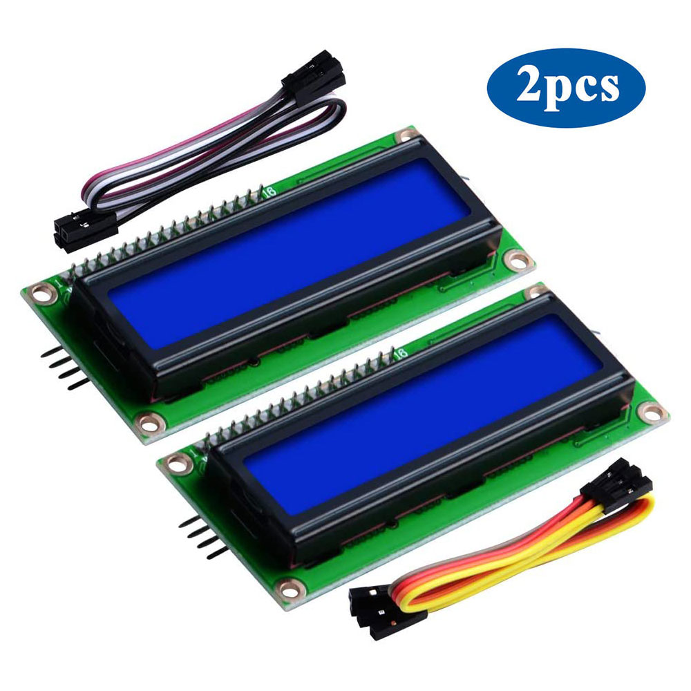52Pi - 오이파이 2Pcs 1602 시리얼 LCD 디스플레이 모듈 [Z-0234]
