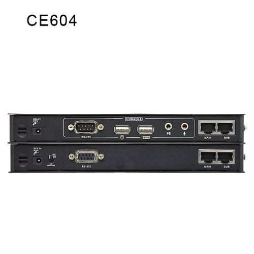 ATEN CE604 USB DVI 듀얼 뷰 Cat 5 KVM 연장기