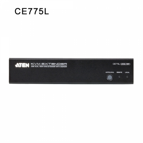 ATEN CE775 USB VGA 듀얼 뷰 Cat 5 KVM 연장기